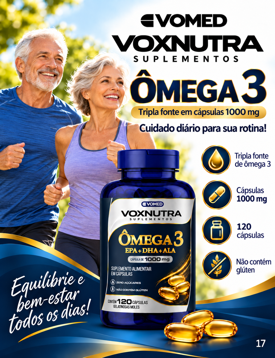 Primeira página da seção Ômega 3