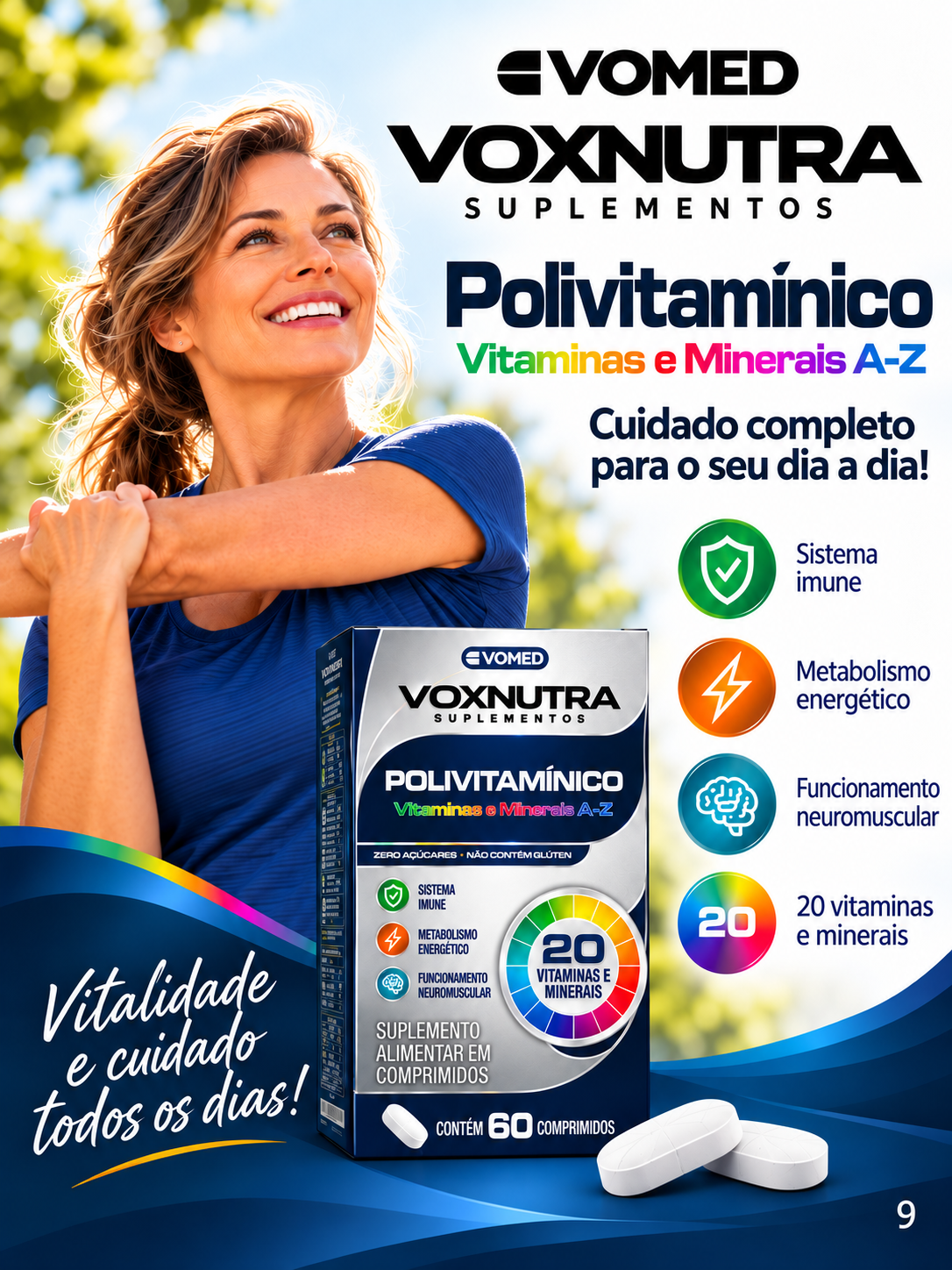 Primeira página da seção Polivitamínico A-Z
