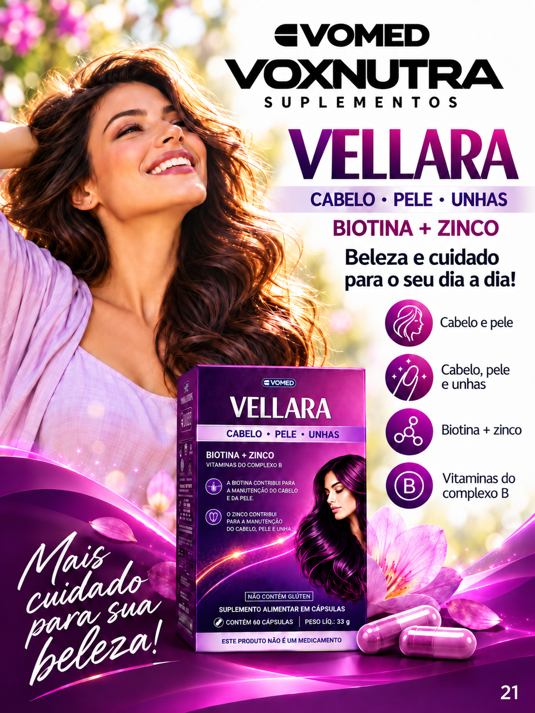 Primeira página da seção VELLARA